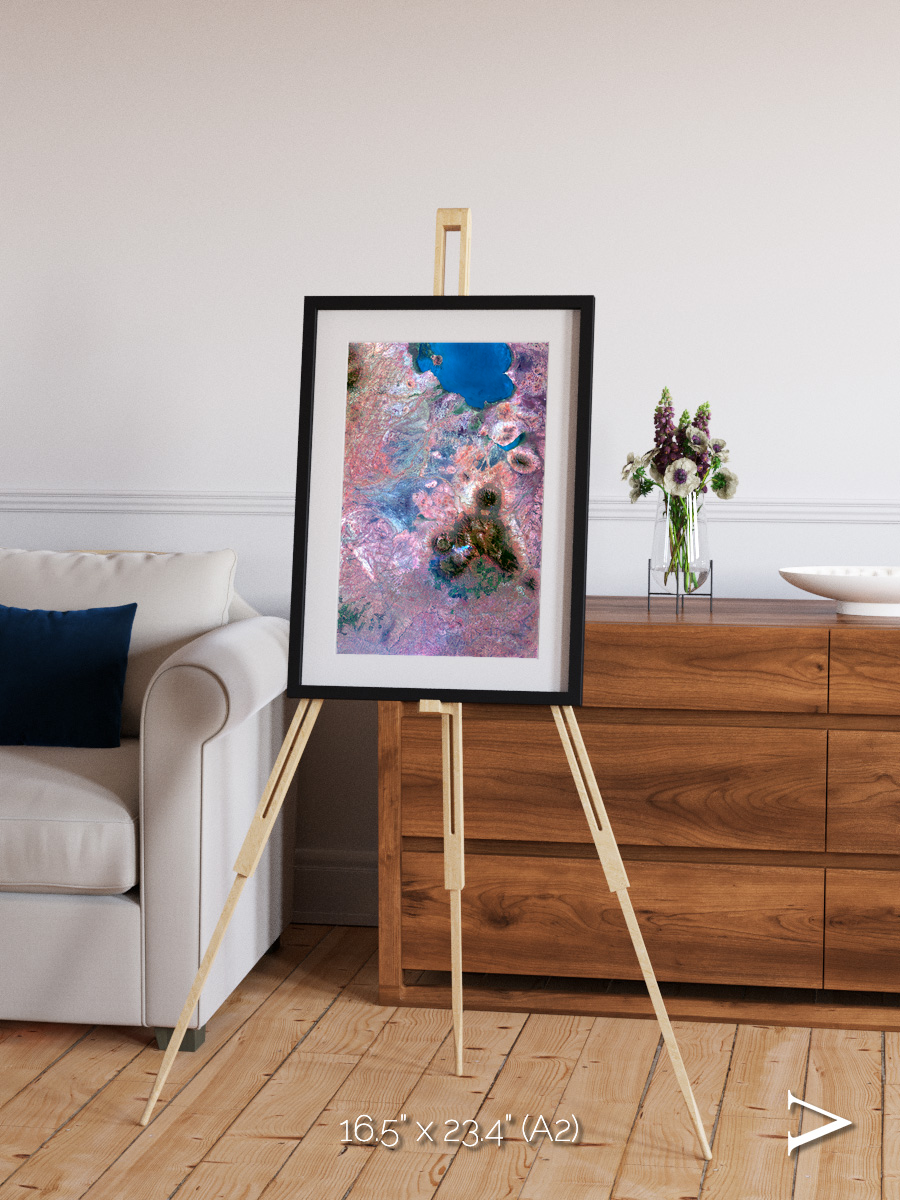 Highlands of Mulanje, Malawi Framed & Mounted Print