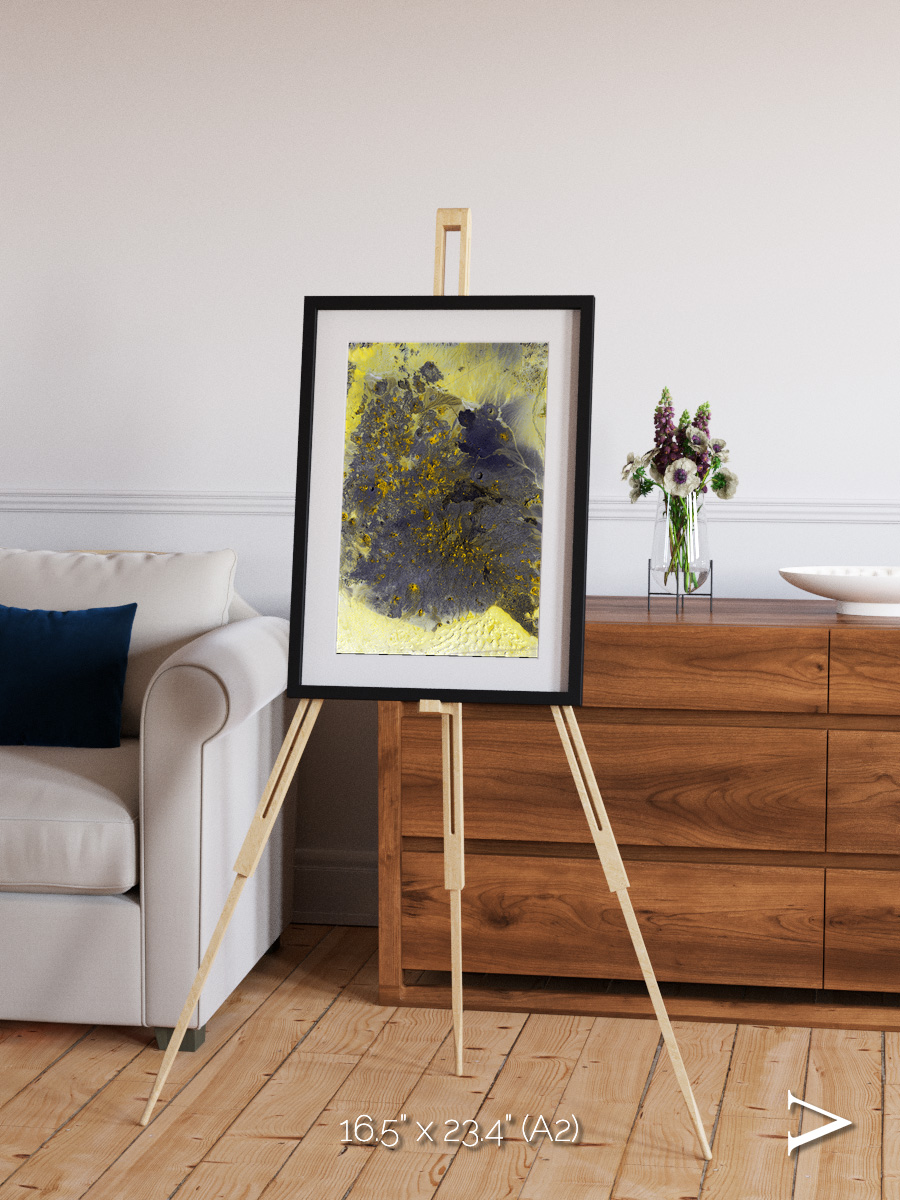 Dormant Giants, Pinacate Volcano Field Framed & Mounted Print