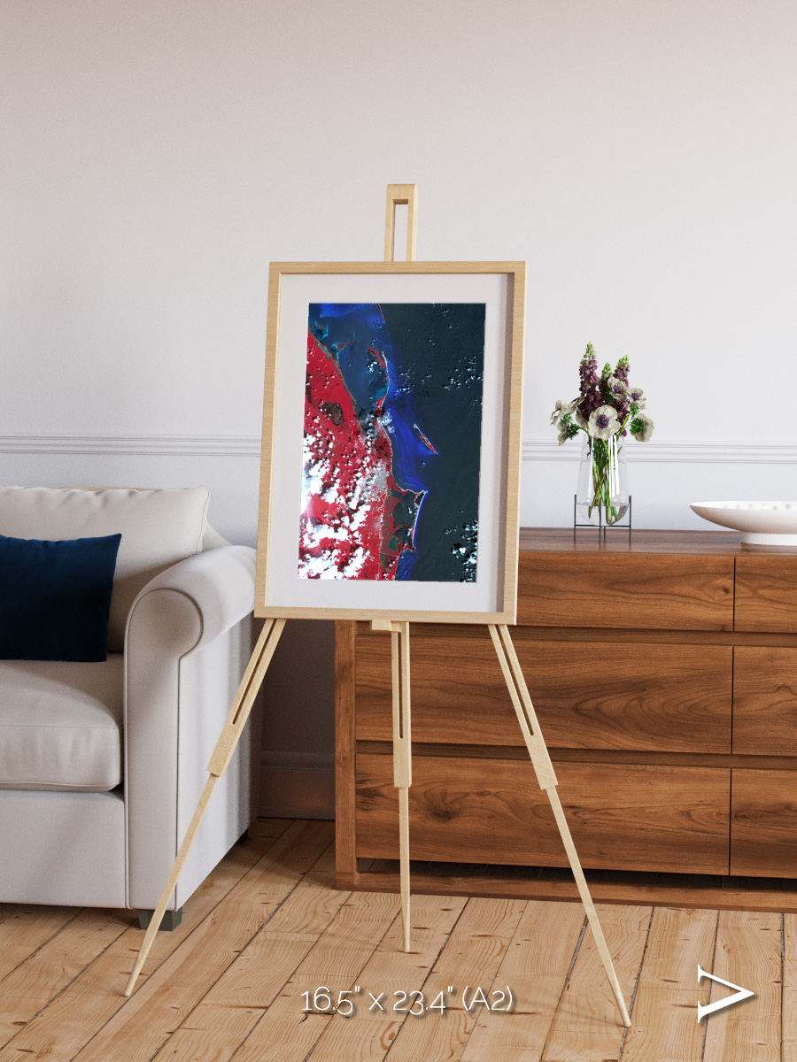 Living Edge, Cancun Framed & Mounted Print
