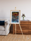 Geometric Fields, Eastern Kazakhstan Framed & Mounted Print