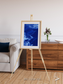 Wind Signatures, Ice Stars Framed & Mounted Print