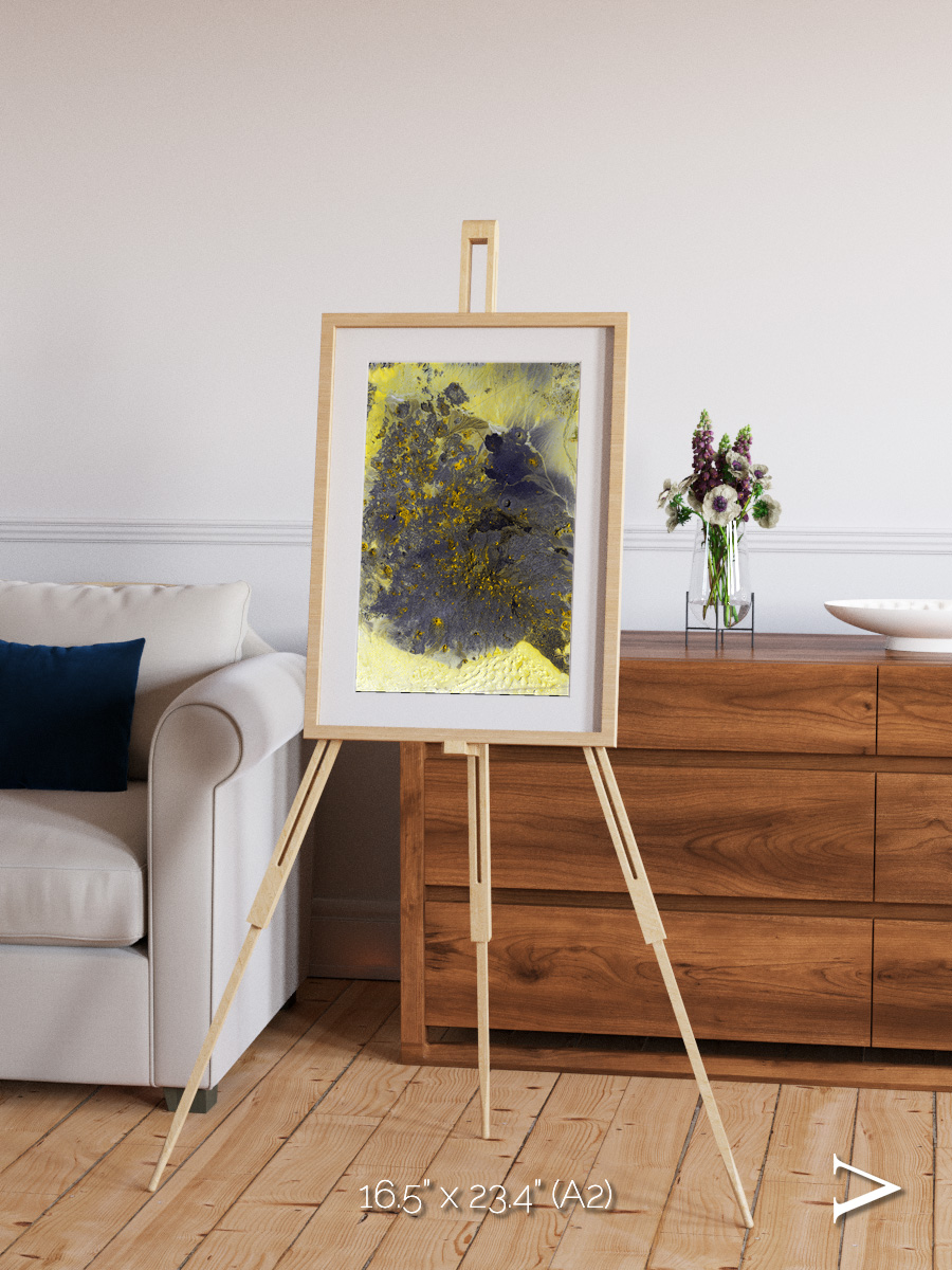 Dormant Giants, Pinacate Volcano Field Framed & Mounted Print