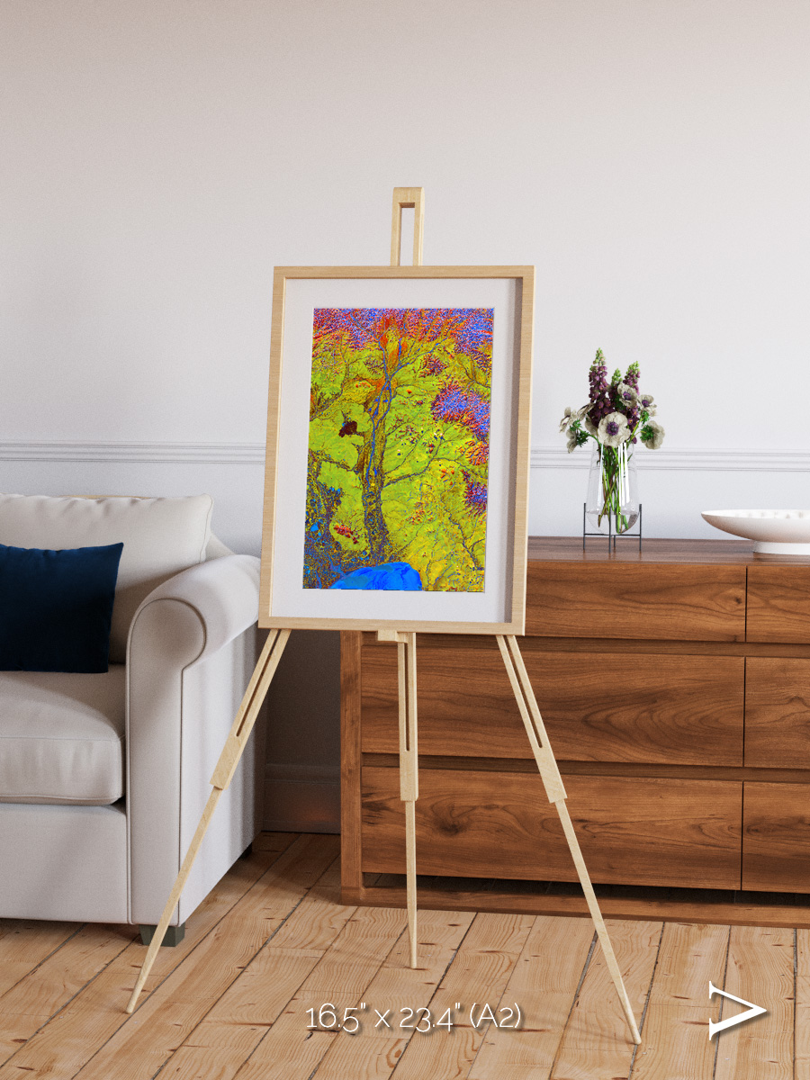 Glacial Ribbons, Chaunskaya Bay Framed & Mounted Print