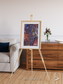 Geologic Tapestry, Asharah Fault Zone Framed & Mounted Print