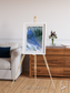 Sunlit Dunes, Alluvial Fan Framed & Mounted Print