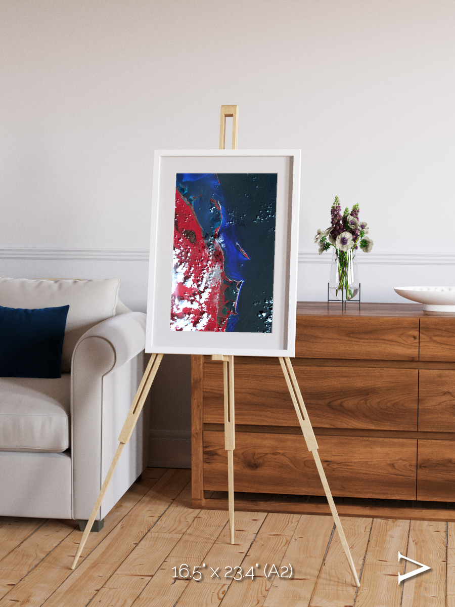 Living Edge, Cancun Framed & Mounted Print