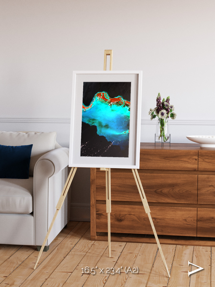 Arctic Outpost, Caribbean Luxury Framed & Mounted Print