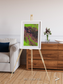 Channel Lines, Demini River Framed & Mounted Print