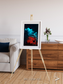 Island Sanctuary, Ghostly Grease Ice Framed & Mounted Print