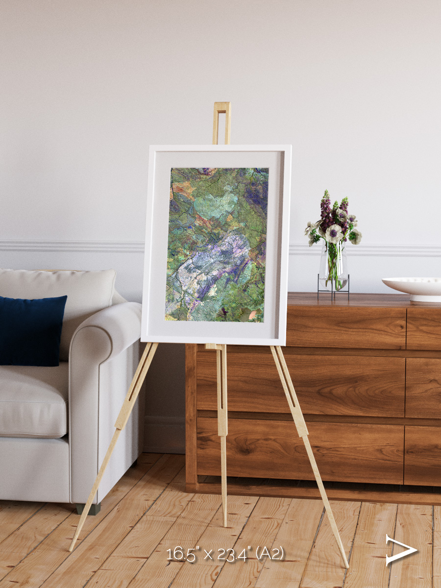 Sands in Motion, Great Sandy Desert Framed & Mounted Print