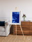 Wind Signatures, Ice Stars Framed & Mounted Print