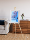 Polar Flow, Ice Waves Framed & Mounted Print