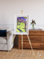 Lake Lines, Lake Amadeus Framed & Mounted Print