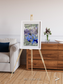 Lake Lines, Lake Carnegie Framed & Mounted Print
