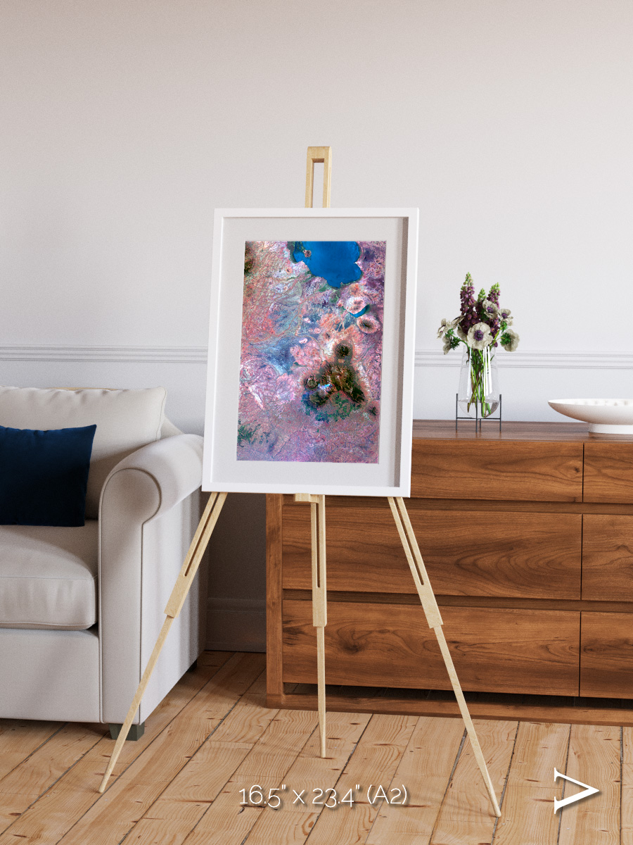 Highlands of Mulanje, Malawi Framed & Mounted Print