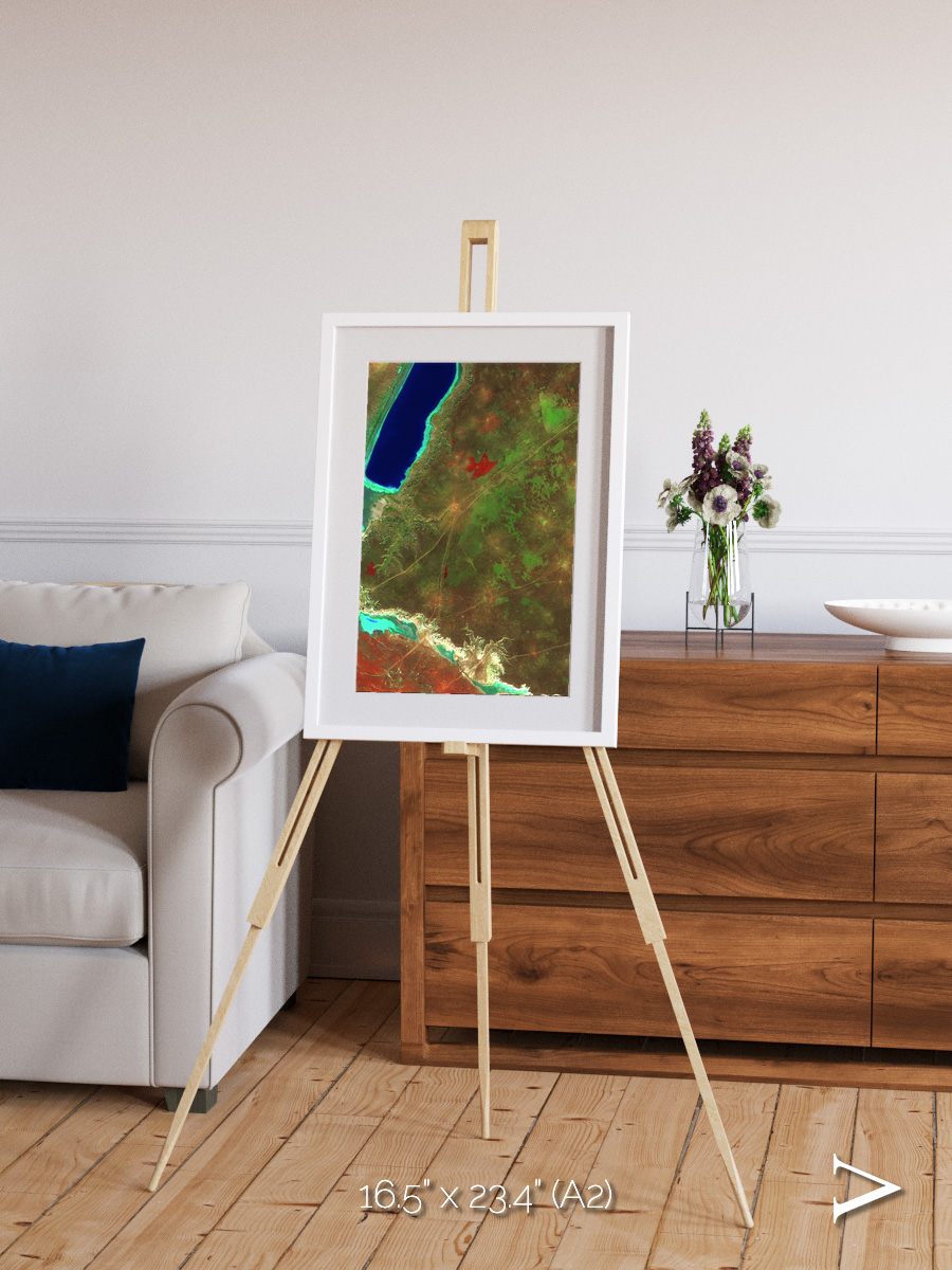 Ghost Waters, Sor Kaydak Framed & Mounted Print