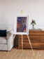 Geologic Tapestry, Asharah Fault Zone Framed & Mounted Print