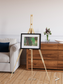 Channel Lines, Barreal Blanco Framed & Mounted Print
