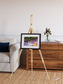 Saline Patterns, Bogda Mountains Framed & Mounted Print