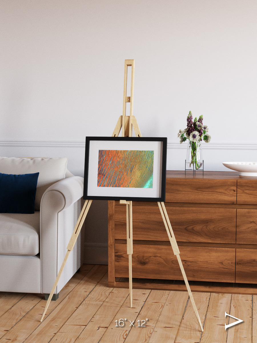 Windwritten Sands, Erg Chech Framed & Mounted Print