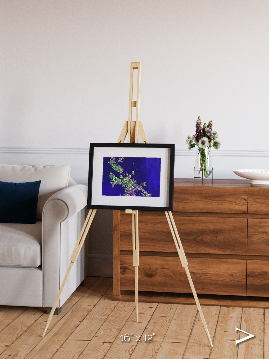 Remote Shores, Shetland Islands Framed & Mounted Print