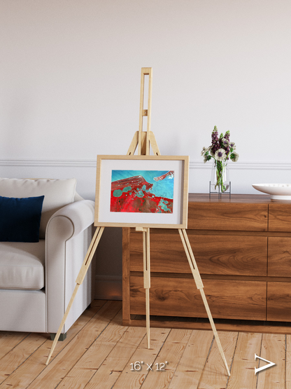 Remote Shores, Campeche Framed & Mounted Print