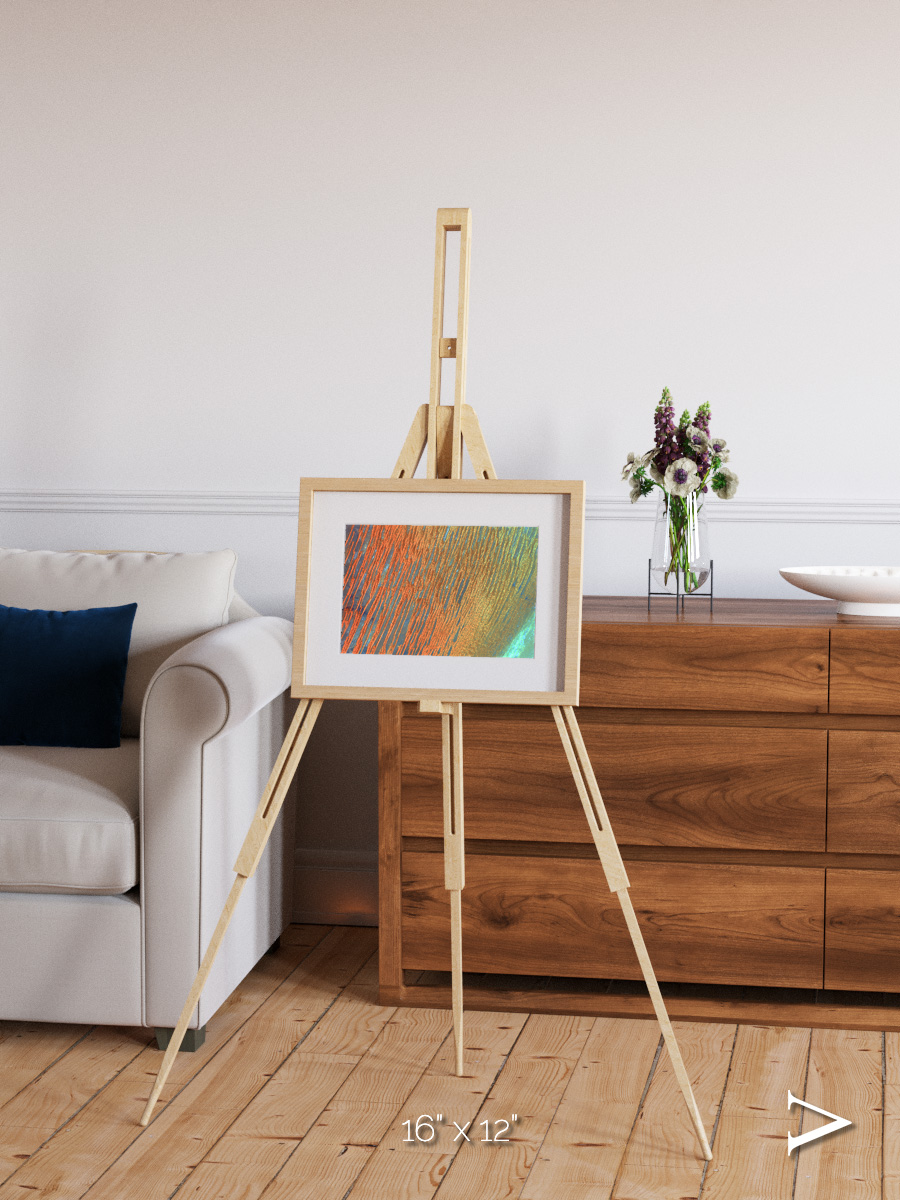 Windwritten Sands, Erg Chech Framed & Mounted Print
