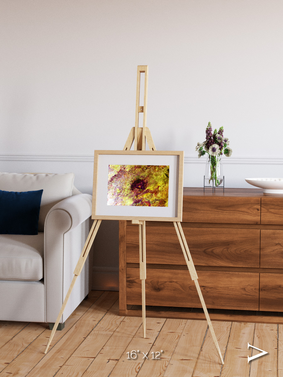 Magma Plains, Erongo Massif Framed & Mounted Print