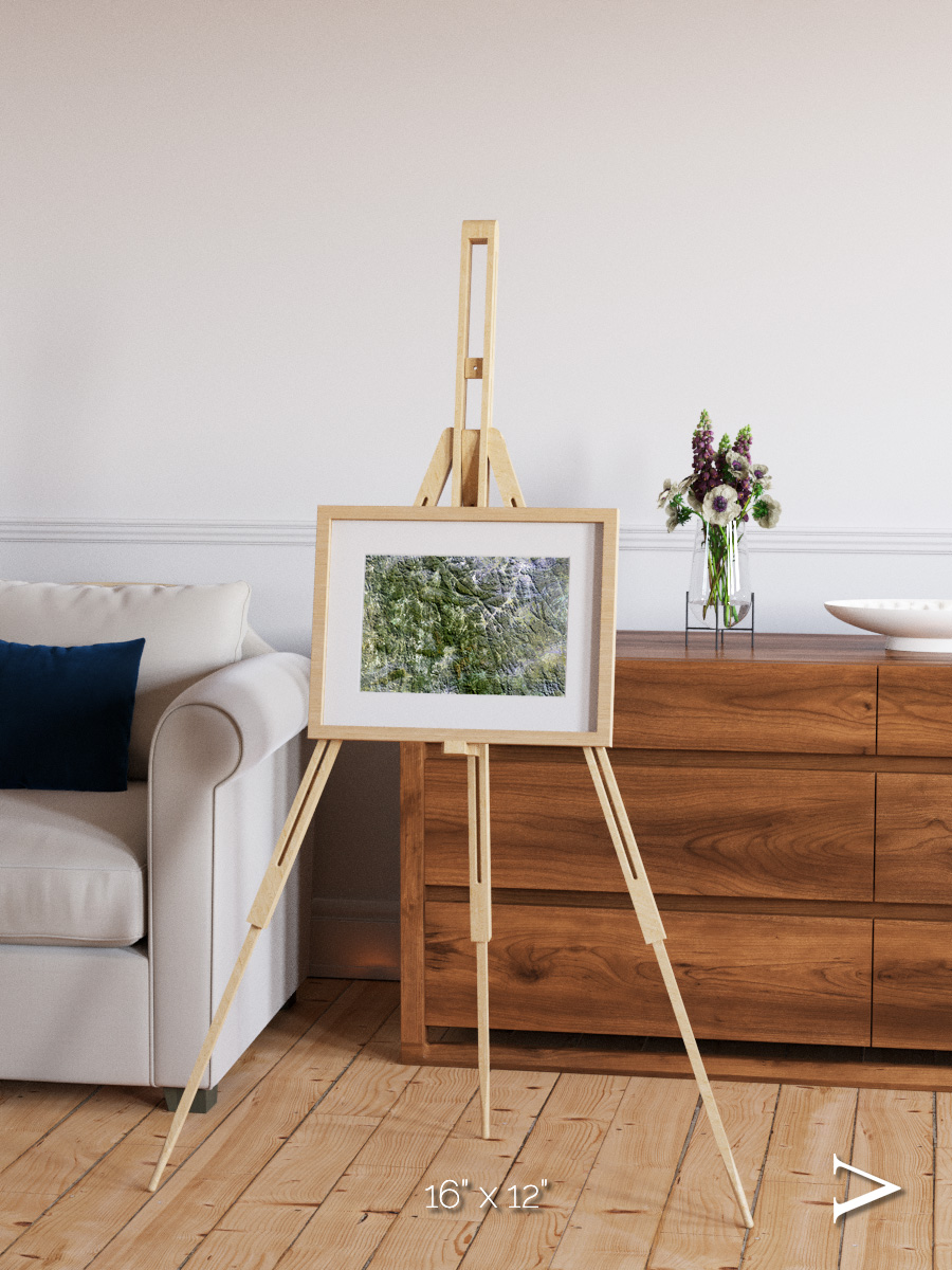 Earth in Colour, Namaqualand Framed & Mounted Print