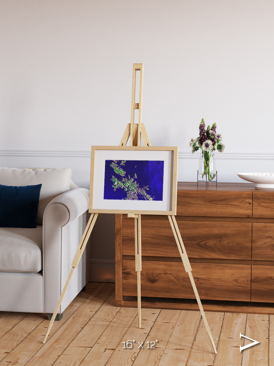 Remote Shores, Shetland Islands Framed & Mounted Print