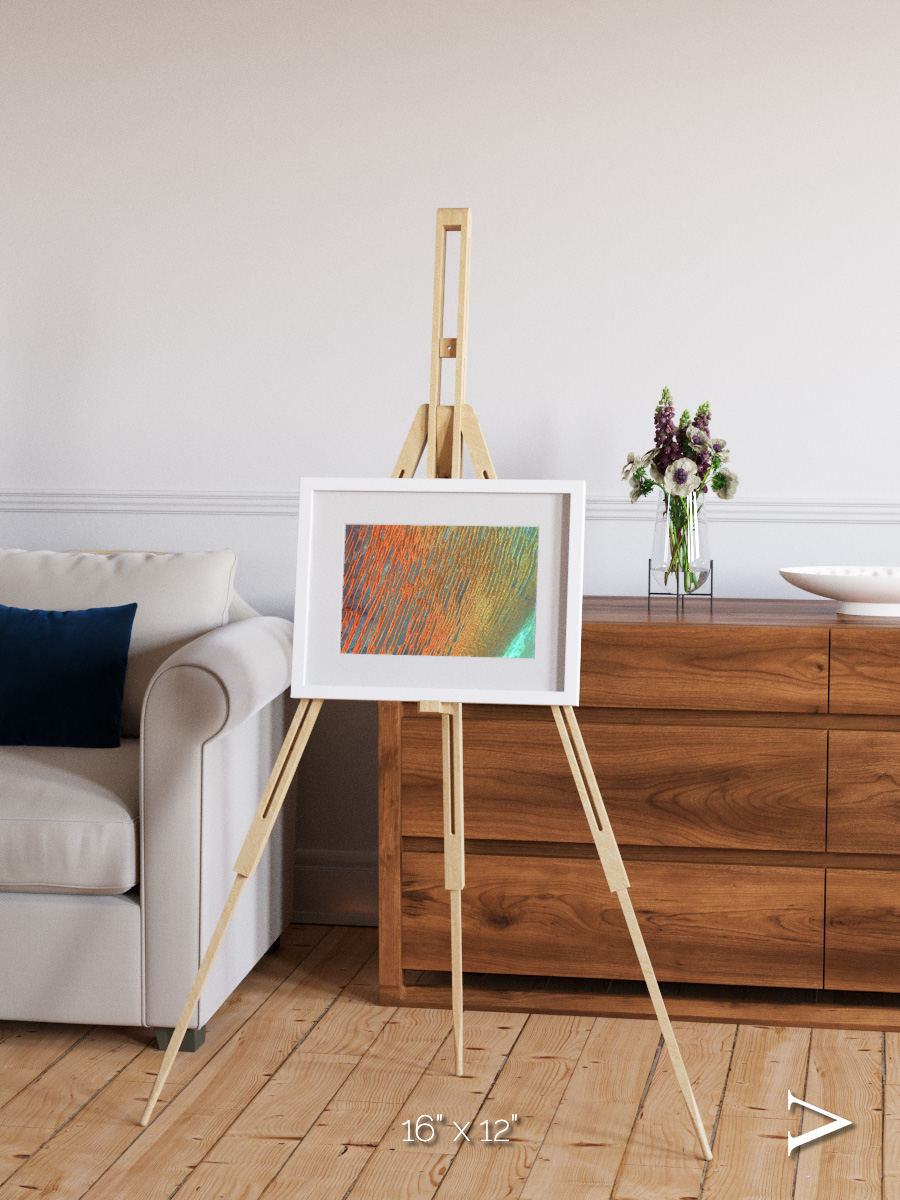 Windwritten Sands, Erg Chech Framed & Mounted Print