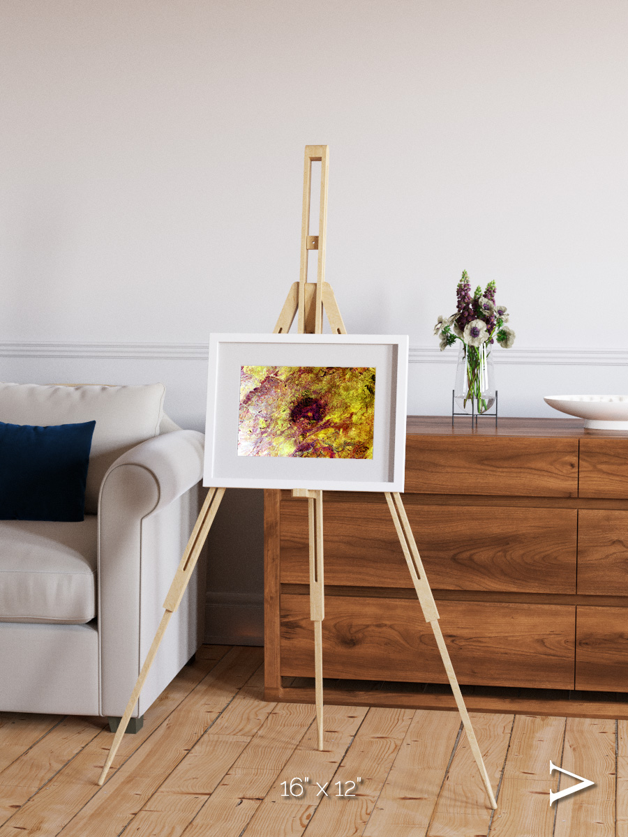 Magma Plains, Erongo Massif Framed & Mounted Print