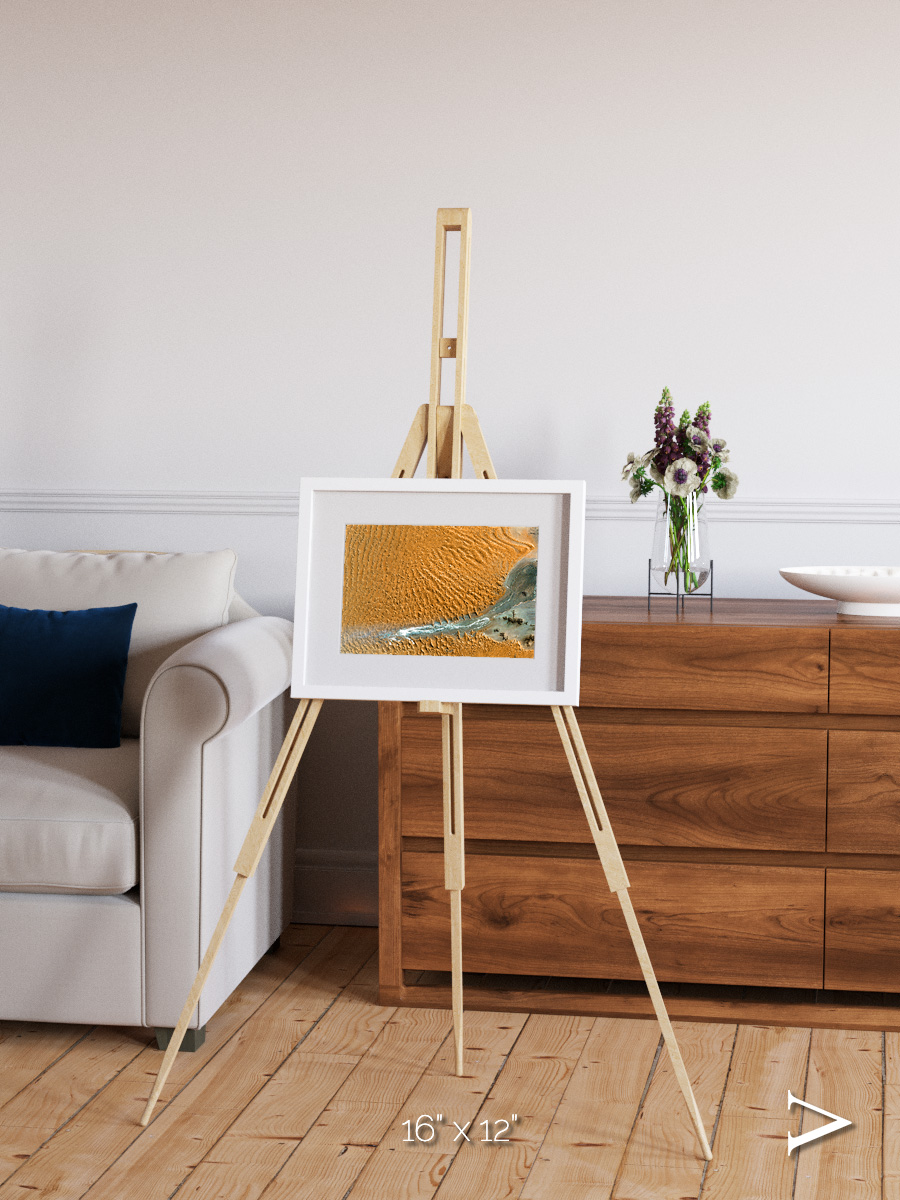 Sands in Motion, Namib Desert Framed & Mounted Print