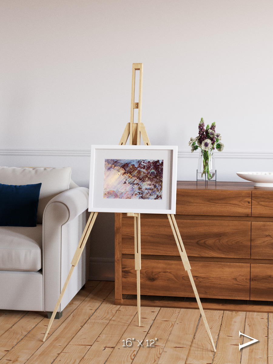 Storm and Stillness, Gweni-Fada Framed & Mounted Print
