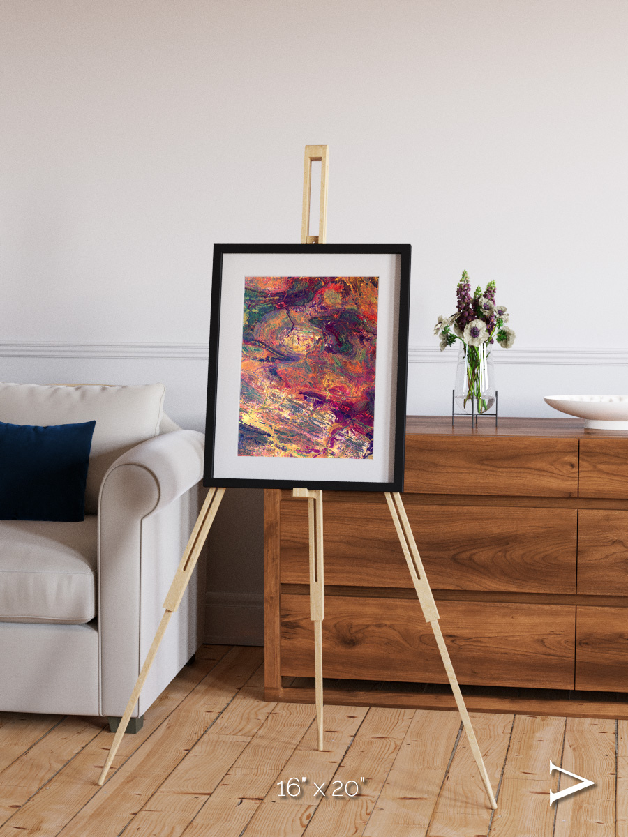 Rock and Ore, Hamersley Framed & Mounted Print