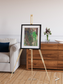 Channel Lines, Barreal Blanco Framed & Mounted Print