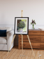 Windwritten Dunes, Brandberg Massif Framed & Mounted Print