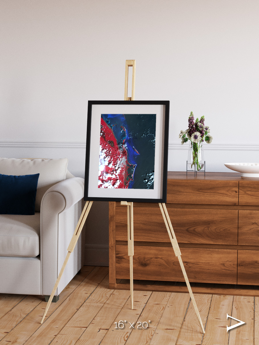 Living Edge, Cancun Framed & Mounted Print