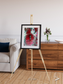 Lava Lines, Colima Volcano Framed & Mounted Print