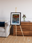 Geometric Fields, Eastern Kazakhstan Framed & Mounted Print