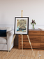 Saline Patterns, Dasht-e Kevir Framed & Mounted Print