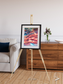 Fractured Earth, Western China Framed & Mounted Print