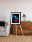 Island Sanctuary, Ghostly Grease Ice Framed & Mounted Print