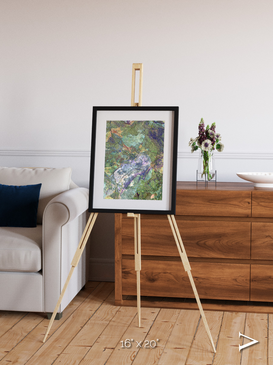 Sands in Motion, Great Sandy Desert Framed & Mounted Print