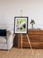 Folded Ridges, Kilimanjaro Framed & Mounted Print