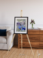 Lake Lines, Lake Carnegie Framed & Mounted Print