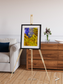Saline Patterns, Lake Disappointment Framed & Mounted Print