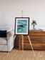Ice River, Lambert Glacier Framed & Mounted Print
