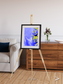 Islands in Snow, High Arctic Framed & Mounted Print