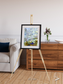 Islands in Blue, Niger River Framed & Mounted Print